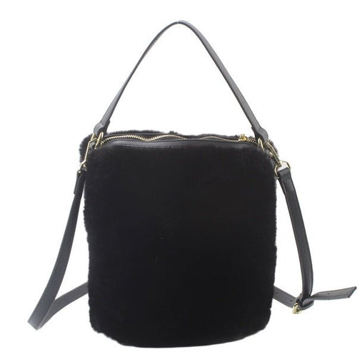 Square Fur Bag - Chandeliers Boutique ny