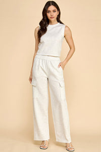 Stretch Air Scuba Cargo Pant - Chandeliers Boutique ny
