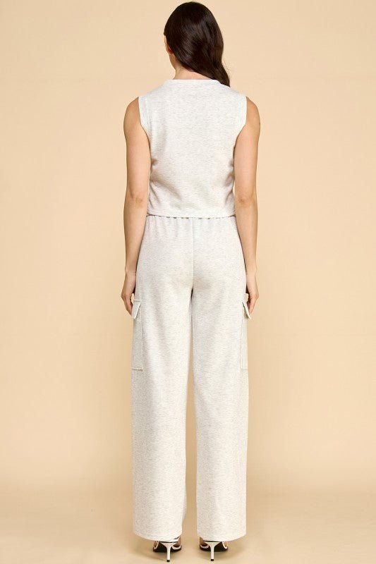 Stretch Air Scuba Cargo Pant - Chandeliers Boutique ny