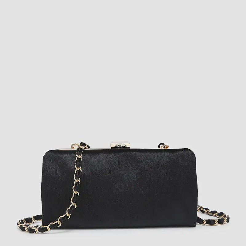 Sue Velvet Wallet Pouch Crossbody - Chandeliers Boutique ny