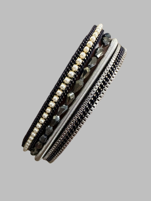 Sunrise Metal Beaded Magnetic - Chandeliers Boutique ny