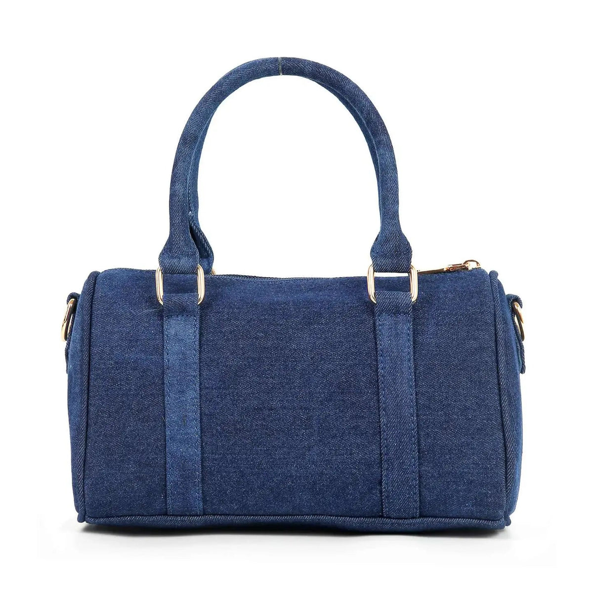 Super Sparkling Petite Denim Satchel - Chandeliers Boutique ny