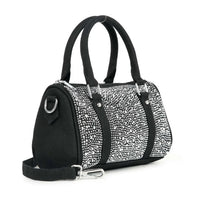 Super Sparkling Petite Denim Satchel - Chandeliers Boutique ny