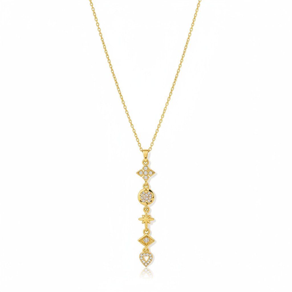 Sweet Baby Charms Necklace - Chandeliers Boutique ny