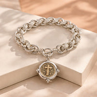 The Cross Bracelet - Chandeliers Boutique ny