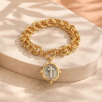 The Cross Bracelet - Chandeliers Boutique ny
