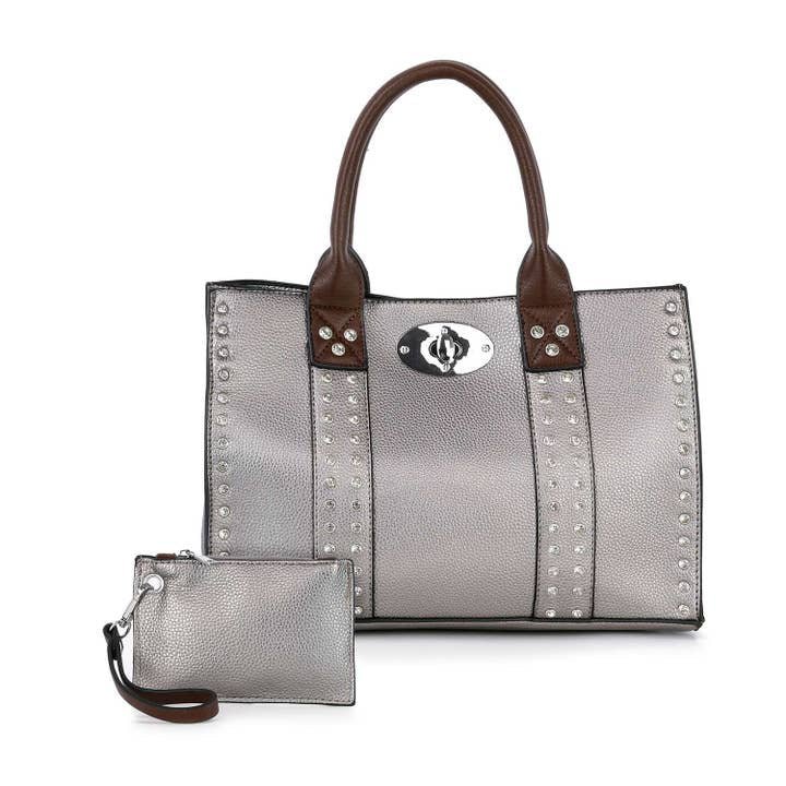 The Gem Stud Bag - Chandeliers Boutique ny