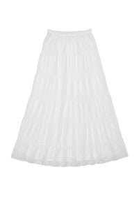 Tiered Maxi Skirt - Chandeliers Boutique ny