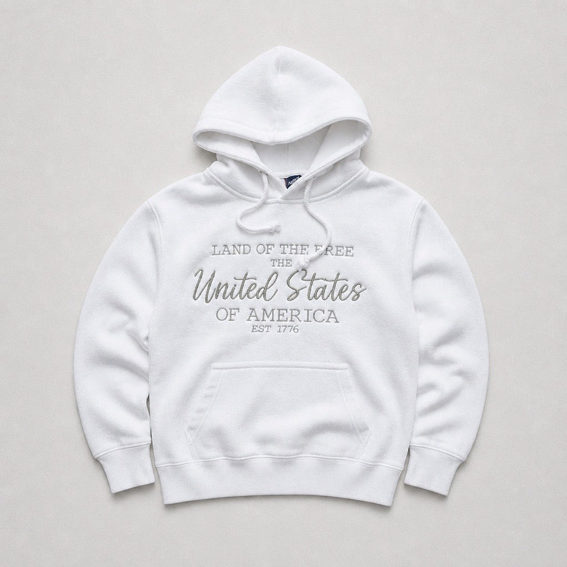 United States on Nantucket Hoodie - Chandeliers Boutique ny