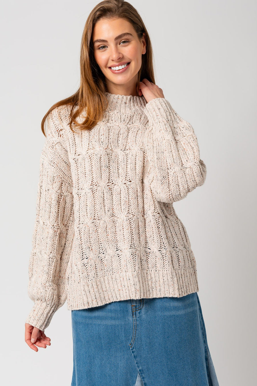 Spring Cables Sweater