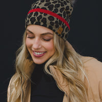 Leopard Beanie Hat