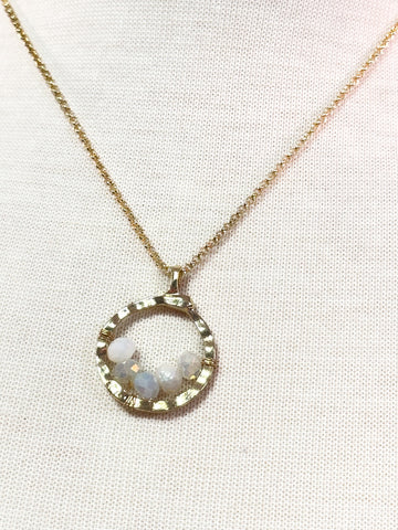Circle Of Pearls Necklace