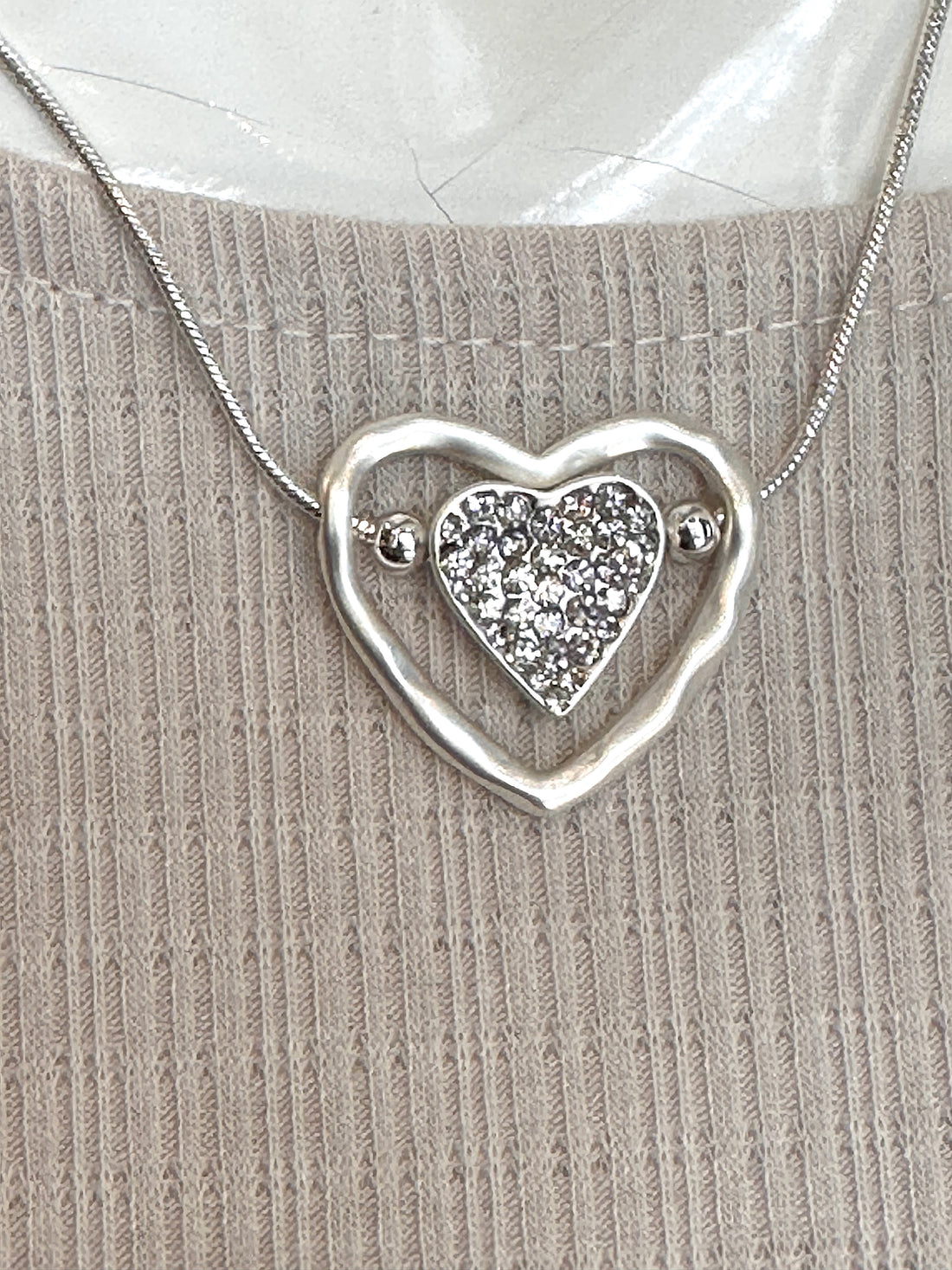 Free Spin Heart Necklace