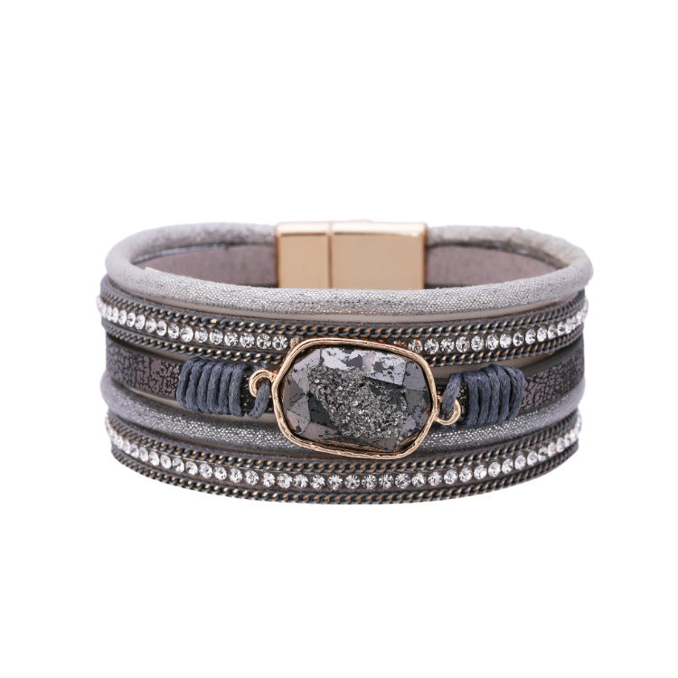 Natural Stone Multilayer Bracelet