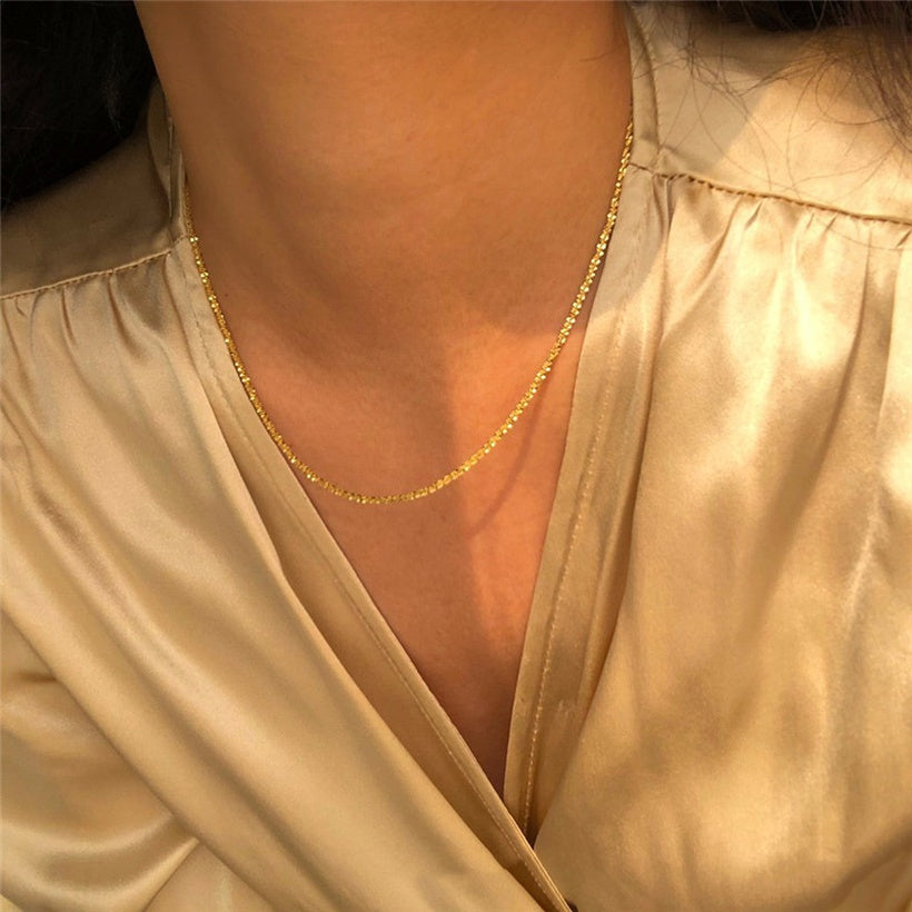 Diamond Flashing Necklace