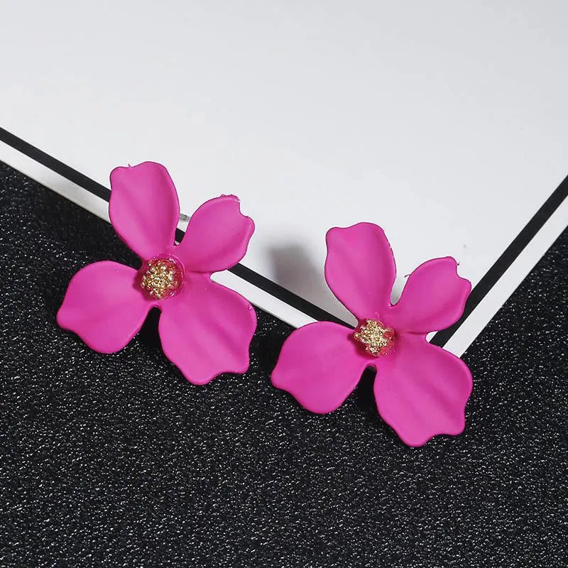 simple sweet flower earring