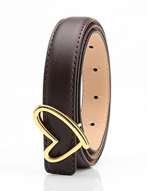 Heart Buckle Belt