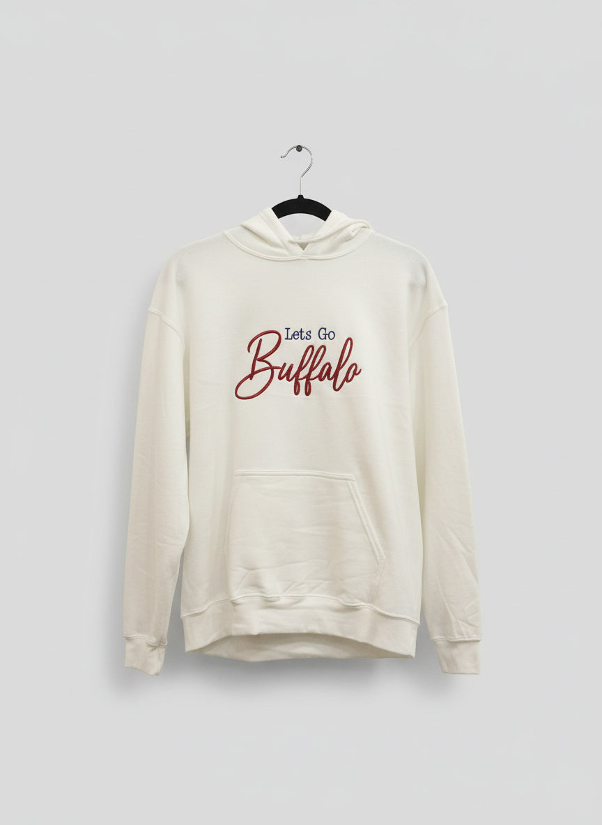 Lets go Buffalo Hoodies - Chandeliers Boutique ny