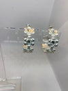 Rhinestone Petal Earring - Chandeliers Boutique ny